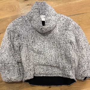 Lululemon Athletica Gray Fleece Pullover